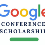 Diverse professionals networking at a Google-sponsored tech conference, showcasing inclusion and opportunity in the technology industry